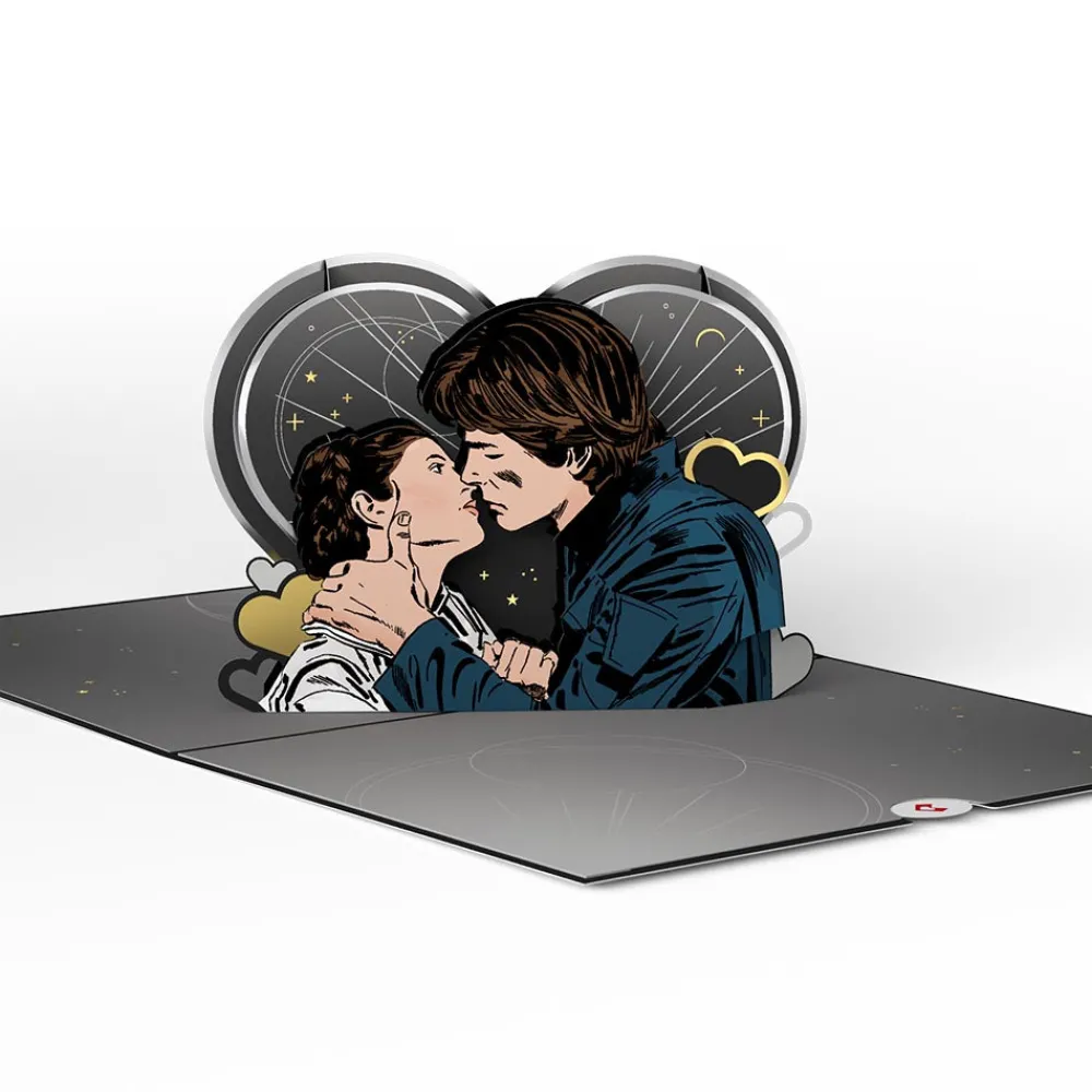Lovepop Greeting Cards|Valentine'S Day 2/14|Star Wars™ Han Solo & Leia Love Pop-Up Card