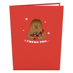Lovepop Valentine'S Day 2/14|Kids|Star Wars™ I Chews You Valentine Pop-Up Card