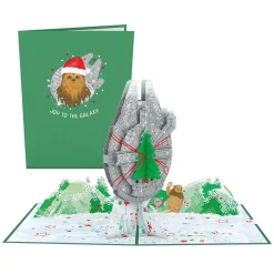 Lovepop Greeting Cards|Christmas 12/25|Star Wars™ Joy to the Galaxy Pop-Up Card