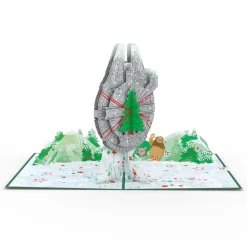 Lovepop Greeting Cards|Christmas 12/25|Star Wars™ Joy to the Galaxy Pop-Up Card