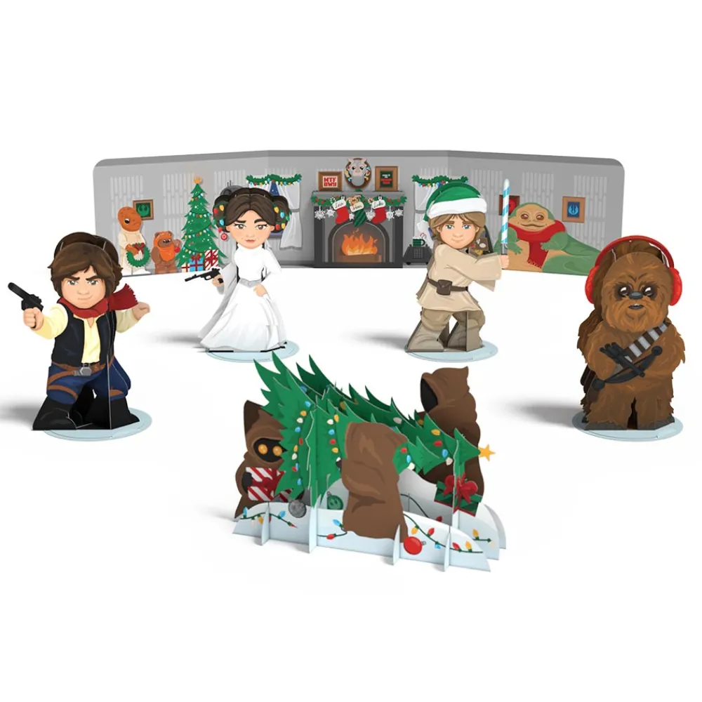 Lovepop Advent Calendars|Christmas 12/25|Star Wars™ Joy to the Galaxy 12 Day Holiday Advent Calendar