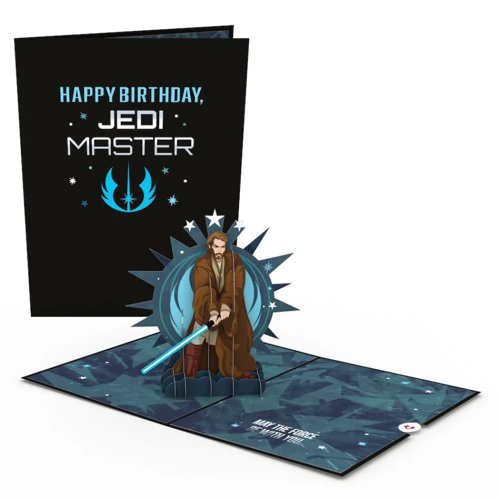 Lovepop Birthday|Kids|Star Wars™ Obi-Wan Kenobi™ Jedi Birthday Pop-Up Card