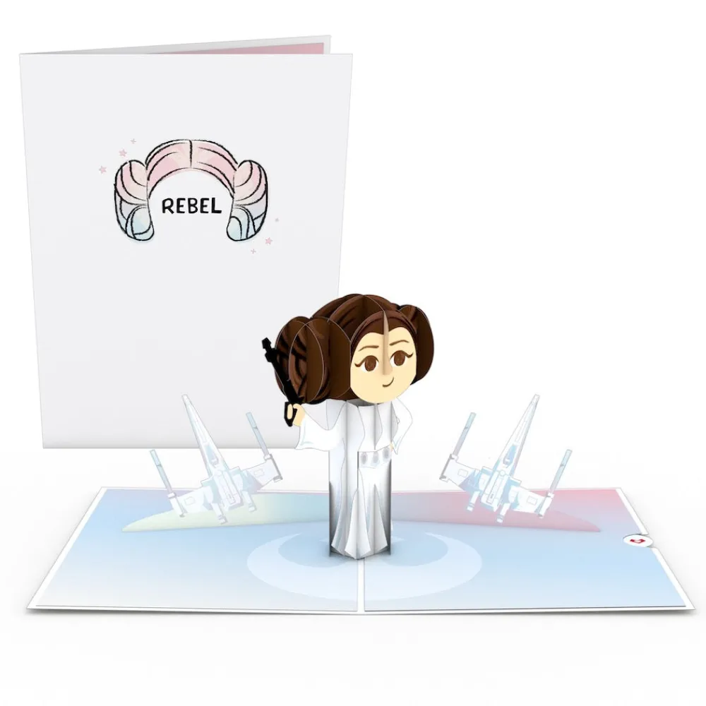Lovepop Greeting Cards|Birthday|Star Wars™ Princess Leia™: Rebel Pop-Up Card