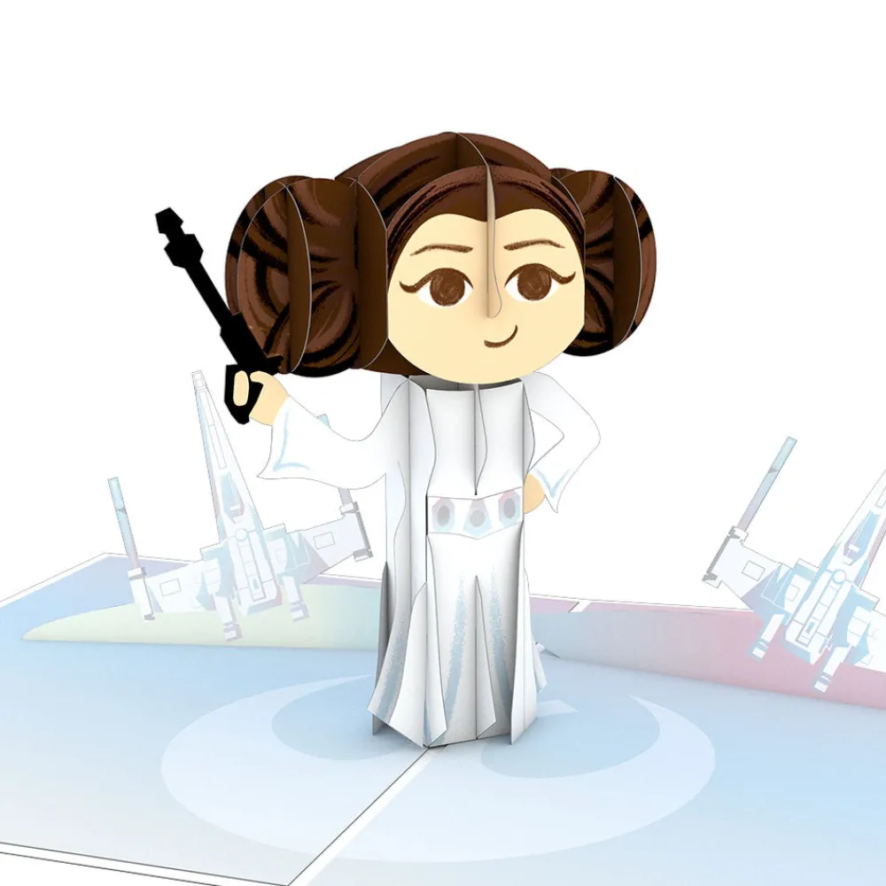 Lovepop Greeting Cards|Birthday|Star Wars™ Princess Leia™: Rebel Pop-Up Card