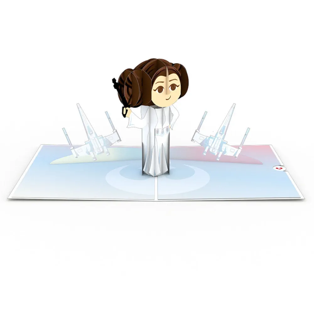 Lovepop Greeting Cards|Birthday|Star Wars™ Princess Leia™: Rebel Pop-Up Card