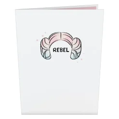 Lovepop Greeting Cards|Birthday|Star Wars™ Princess Leia™: Rebel Pop-Up Card