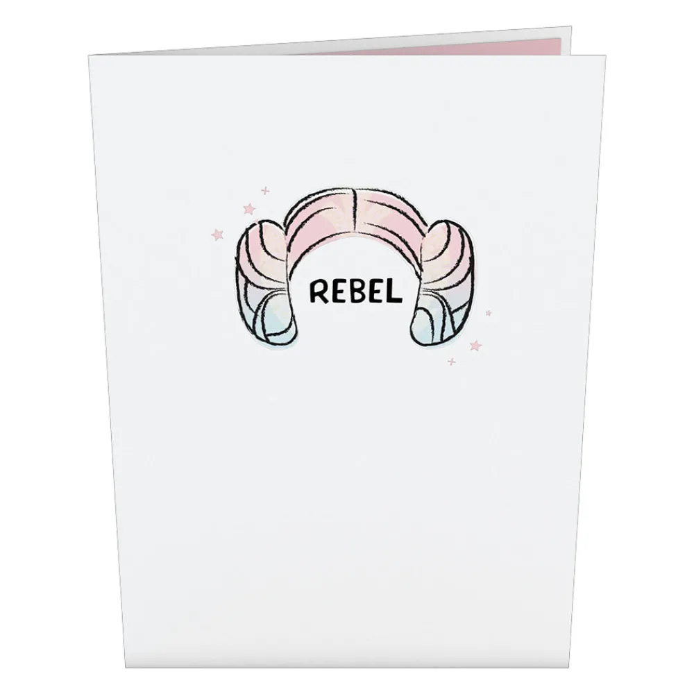 Lovepop Greeting Cards|Birthday|Star Wars™ Princess Leia™: Rebel Pop-Up Card