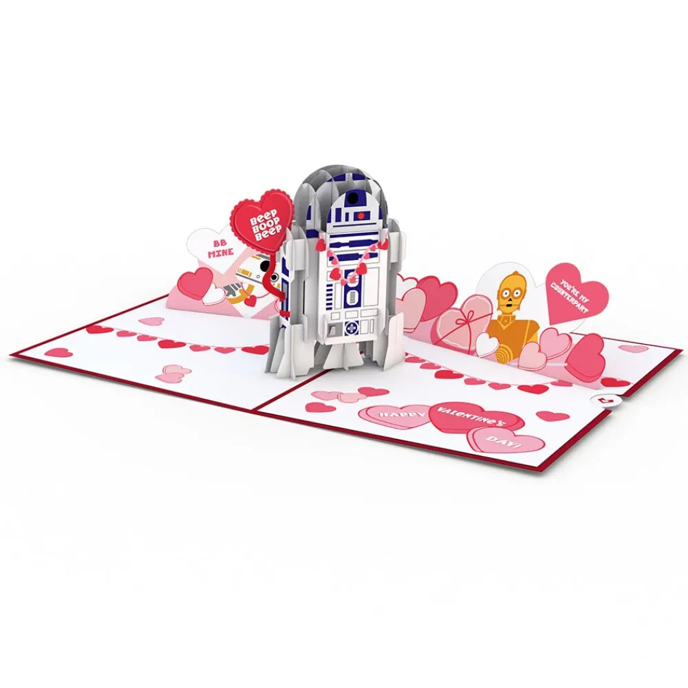 Lovepop Valentine'S Day 2/14|Kids|Star Wars™ R2-D2™ Valentine Pop-Up Card