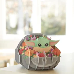Lovepop Decor|Just Because|Star Wars™ The Mandalorian™ Floral Grogu™ Giant Pop-Up Gift