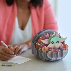 Lovepop Decor|Just Because|Star Wars™ The Mandalorian™ Floral Grogu™ Giant Pop-Up Gift