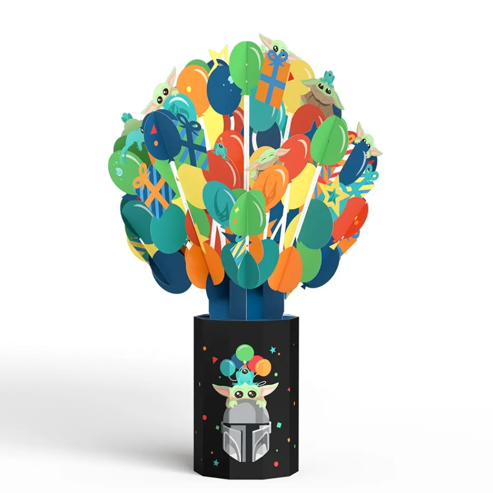 Lovepop Birthday|Star Wars|Star Wars™ The Mandalorian™ Grogu™ Birthday Balloon Bouquet