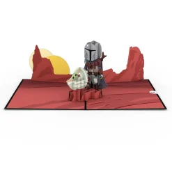 Lovepop Father'S Day 6/15|Dad|Star Wars™ The Mandalorian™ A Mandalorian Father's Day Pop-Up Card