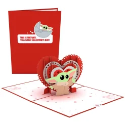 Lovepop Valentine'S Day 2/14|Kids|Star Wars™ The Mandalorian™ The Child: Valentine's Way Pop-Up Card