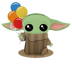 Lovepop Birthday|Kids|Star Wars™ The Mandalorian™ Grogu™ Birthday Card with Pop-Up Gift