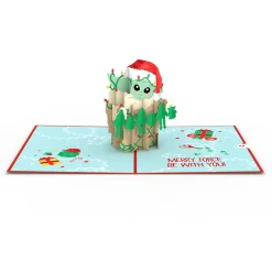Lovepop Christmas 12/25|Kids|Star Wars™ The Mandalorian™ Very Merry Grogu™ Pop-Up Card
