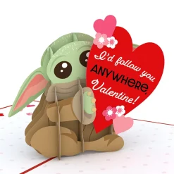 Lovepop Greeting Cards|Valentine'S Day 2/14|Star Wars™ The Mandalorian™ Grogu™ Love Pop-Up Card
