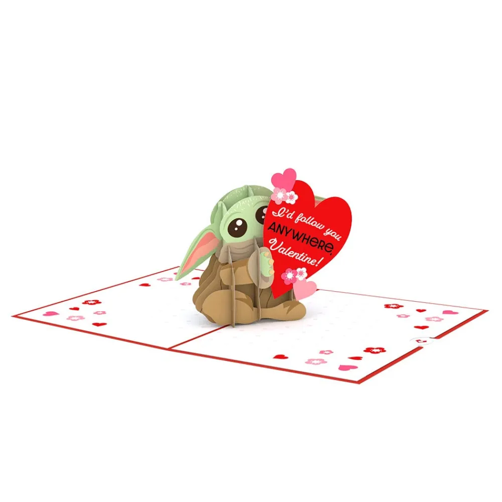 Lovepop Greeting Cards|Valentine'S Day 2/14|Star Wars™ The Mandalorian™ Grogu™ Love Pop-Up Card