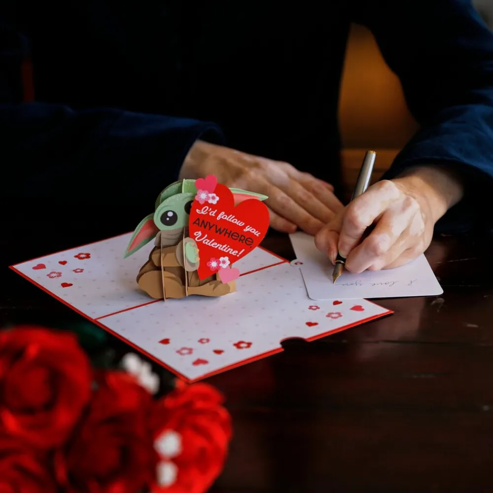 Lovepop Greeting Cards|Valentine'S Day 2/14|Star Wars™ The Mandalorian™ Grogu™ Love Pop-Up Card