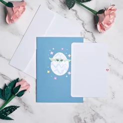 Lovepop Easter 4/20|Kids|Star Wars™ The Mandalorian™ Best Easter in the Gal-eggsy Pop-Up Card