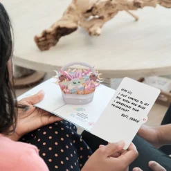 Lovepop Easter 4/20|Kids|Star Wars™ The Mandalorian™ Best Easter in the Gal-eggsy Pop-Up Card