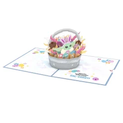 Lovepop Easter 4/20|Kids|Star Wars™ The Mandalorian™ Best Easter in the Gal-eggsy Pop-Up Card