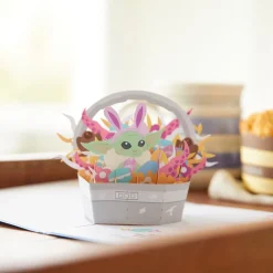 Lovepop Easter 4/20|Kids|Star Wars™ The Mandalorian™ Best Easter in the Gal-eggsy Pop-Up Card