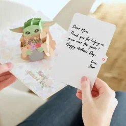 Lovepop Greeting Cards|Mother'S Day 5/11|Star Wars™ The Mandalorian™ Grogu™ Mother’s Day Pop-Up Card