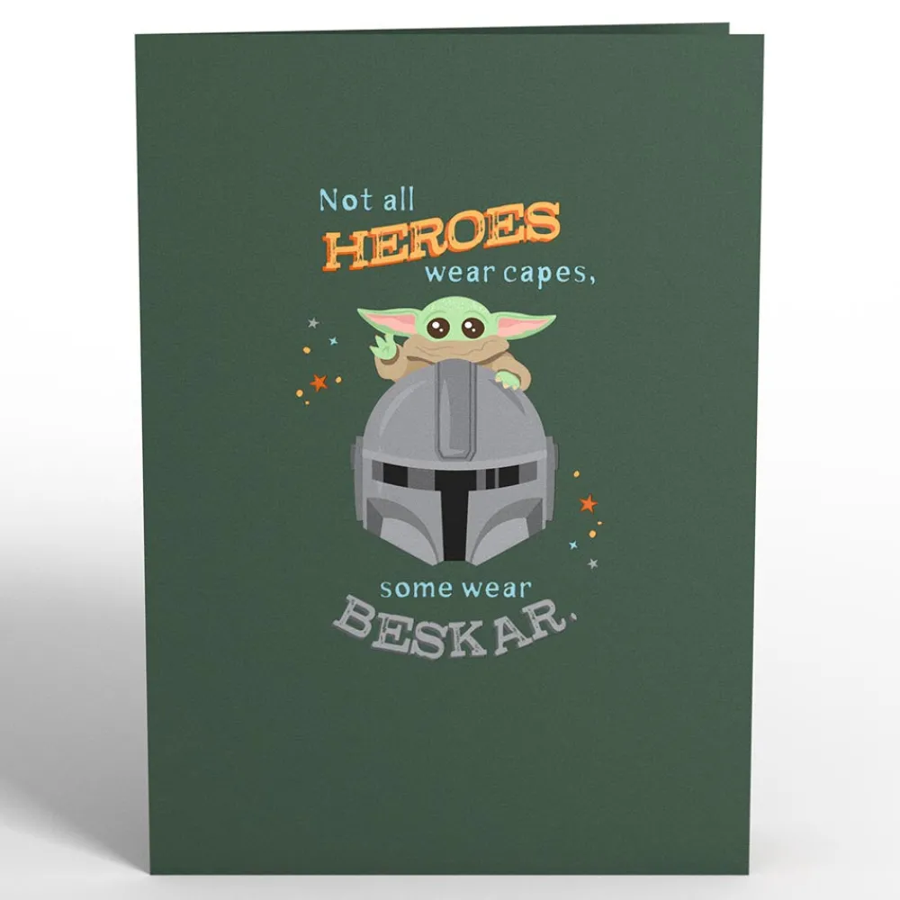 Lovepop Father'S Day 6/15|Dad|Star Wars™ The Mandalorian™ Beskar Father's Day Pop-Up Card