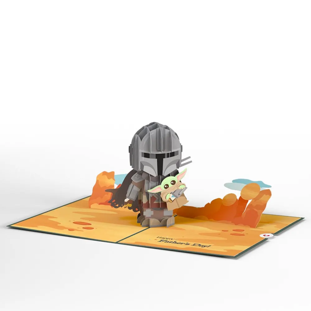Lovepop Father'S Day 6/15|Dad|Star Wars™ The Mandalorian™ Beskar Father's Day Pop-Up Card