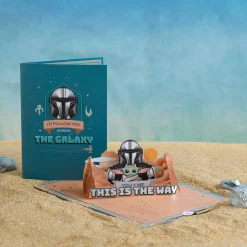 Lovepop Valentine'S Day 2/14|Star Wars|Star Wars™ The Mandalorian™ You + Me Pop-Up Card