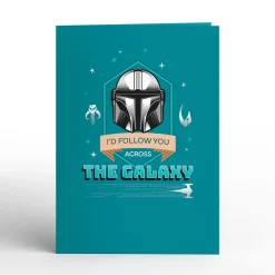 Lovepop Valentine'S Day 2/14|Star Wars|Star Wars™ The Mandalorian™ You + Me Pop-Up Card
