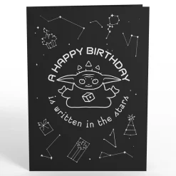 Lovepop Birthday|Star Wars|Star Wars™ The Mandalorian™ Grogu™ Mystic Birthday Pop-Up Card