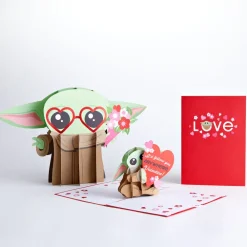 Lovepop Card & Gift Bundles|Valentine'S Day 2/14|Star Wars™ The Mandalorian™ Grogu™ Valentine Bundle