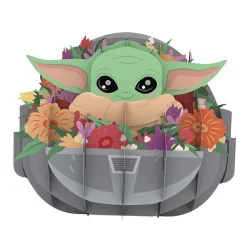 Lovepop Card & Gift Bundles|Mother'S Day 5/11|Star Wars™ The Mandalorian™ Grogu™ Floral Mother’s Day Bundle