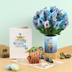 Lovepop Card & Gift Bundles|Mother'S Day 5/11|Star Wars™ The Mandalorian™ Grogu™ Mother's Day Butterfly Bundle