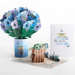 Lovepop Card & Gift Bundles|Mother'S Day 5/11|Star Wars™ The Mandalorian™ Grogu™ Mother's Day Butterfly Bundle