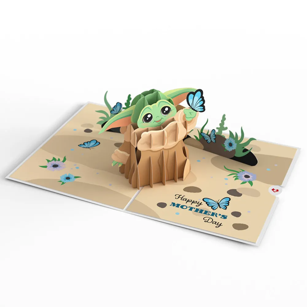 Lovepop Card & Gift Bundles|Mother'S Day 5/11|Star Wars™ The Mandalorian™ Grogu™ Mother's Day Butterfly Bundle