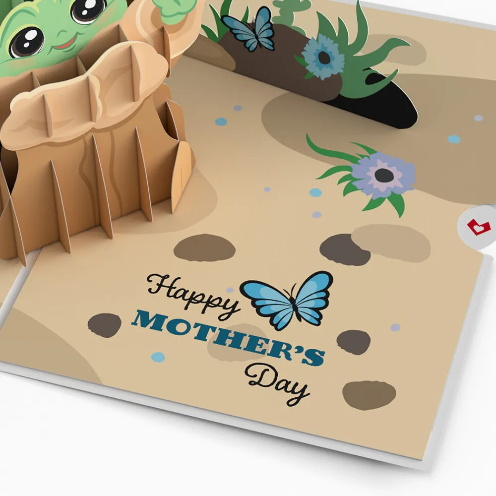 Lovepop Card & Gift Bundles|Mother'S Day 5/11|Star Wars™ The Mandalorian™ Grogu™ Mother's Day Butterfly Bundle