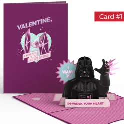 Lovepop Valentine'S Day 2/14|Him|Star Wars™ Valentine's Day 4-in-1 Nesting Card