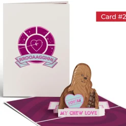 Lovepop Valentine'S Day 2/14|Him|Star Wars™ Valentine's Day 4-in-1 Nesting Card