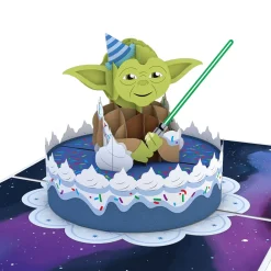 Lovepop Birthday|Kids|Star Wars™ Yoda™ Birthday Pop-Up Card