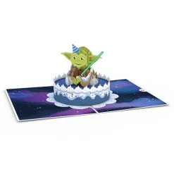Lovepop Birthday|Kids|Star Wars™ Yoda™ Birthday Pop-Up Card