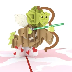 Lovepop Valentine'S Day 2/14|Kids|Star Wars™ Yoda™ Cupid Pop-Up Card