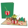 Lovepop Greeting Cards|Christmas 12/25|Star Wars™ Yoda™ Present Pop-Up Card