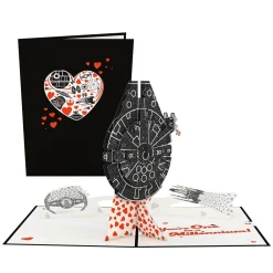 Lovepop Greeting Cards|Anniversary|Star Wars™ You're One in a Millennium Pop-Up Card