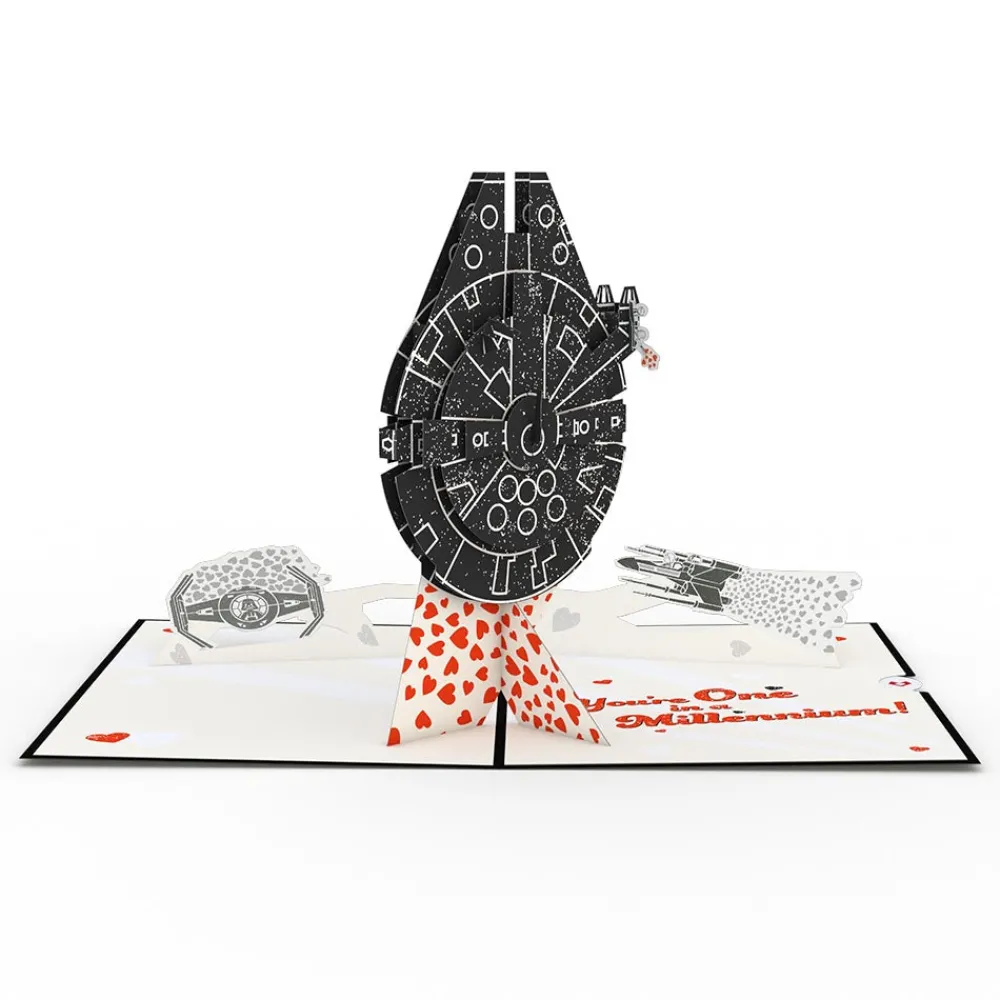 Lovepop Greeting Cards|Anniversary|Star Wars™ You're One in a Millennium Pop-Up Card