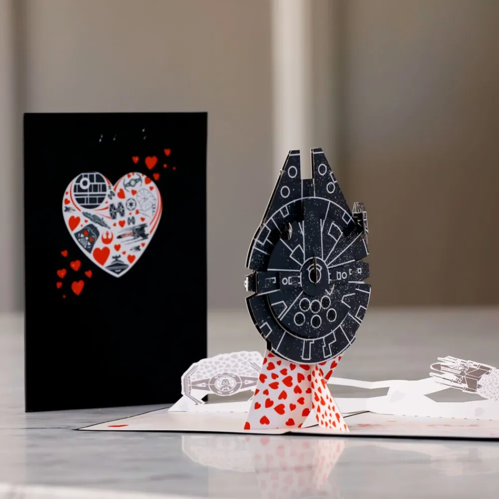 Lovepop Greeting Cards|Anniversary|Star Wars™ You're One in a Millennium Pop-Up Card