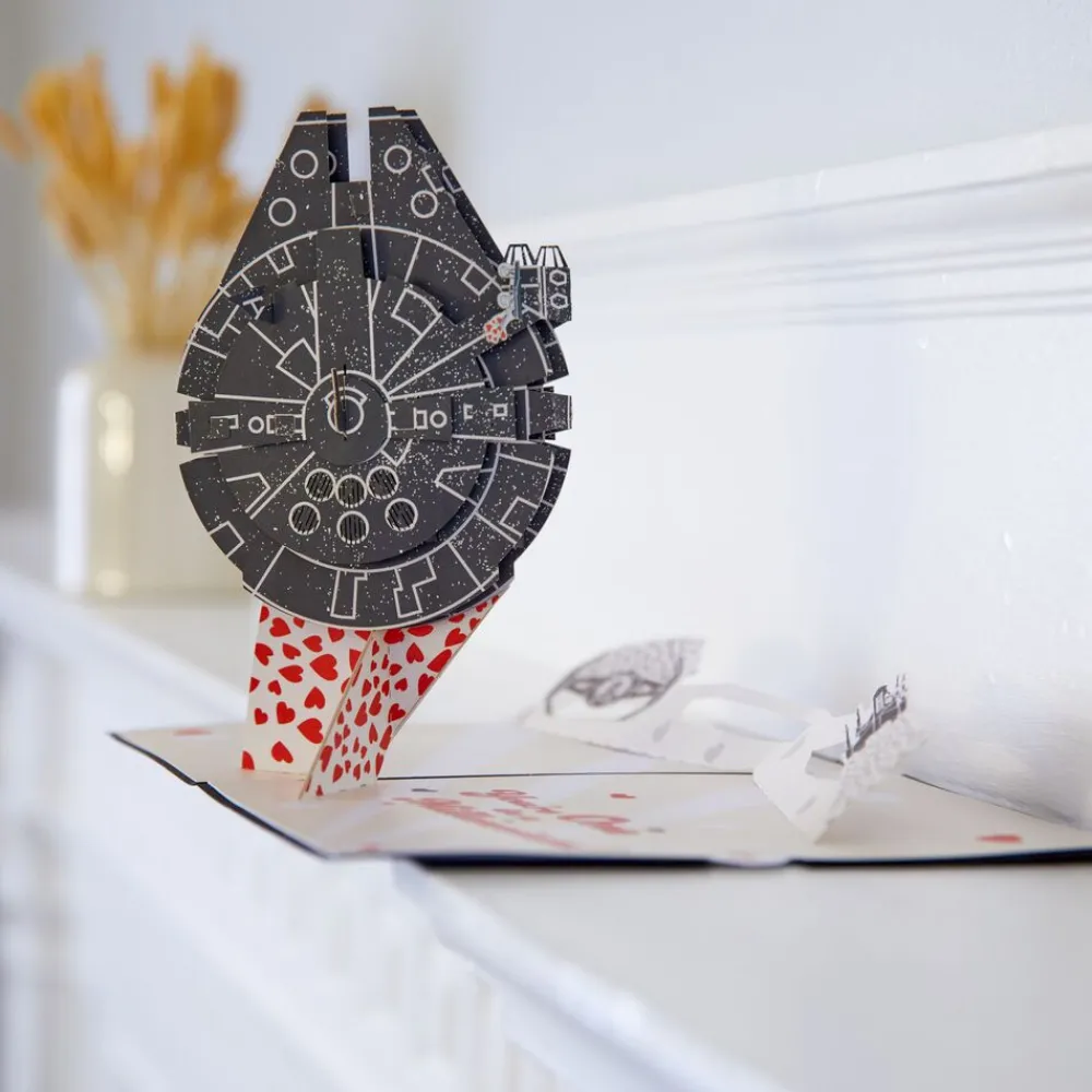 Lovepop Greeting Cards|Anniversary|Star Wars™ You're One in a Millennium Pop-Up Card