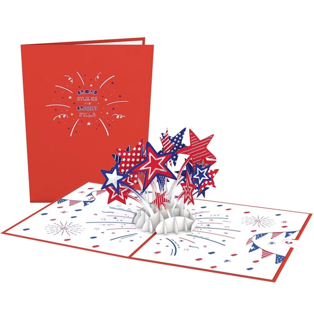 Lovepop Independence Day 7/4|Stars and Stripes Pop-Up Card