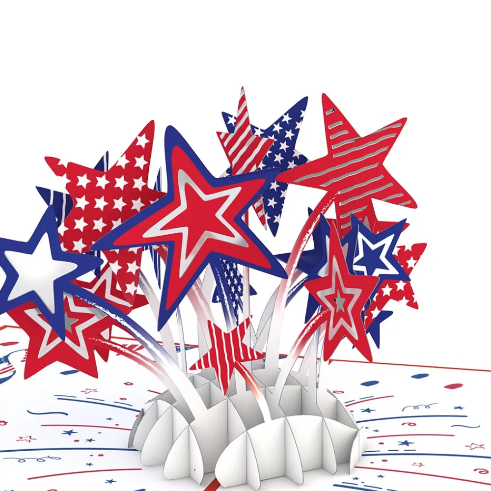 Lovepop Independence Day 7/4|Stars and Stripes Pop-Up Card